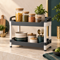 PVC kitchen organiser rack